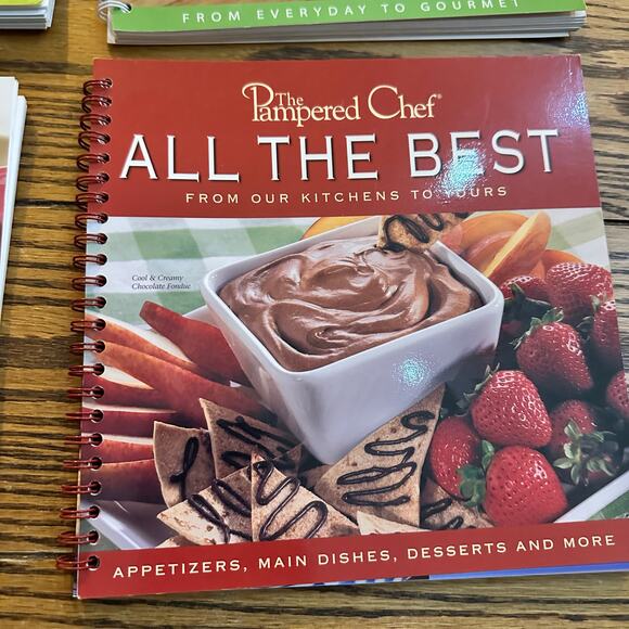 Pampered Chef 4-Pack Collection of Cookbooks Gently Used - Picture 3 of 5
